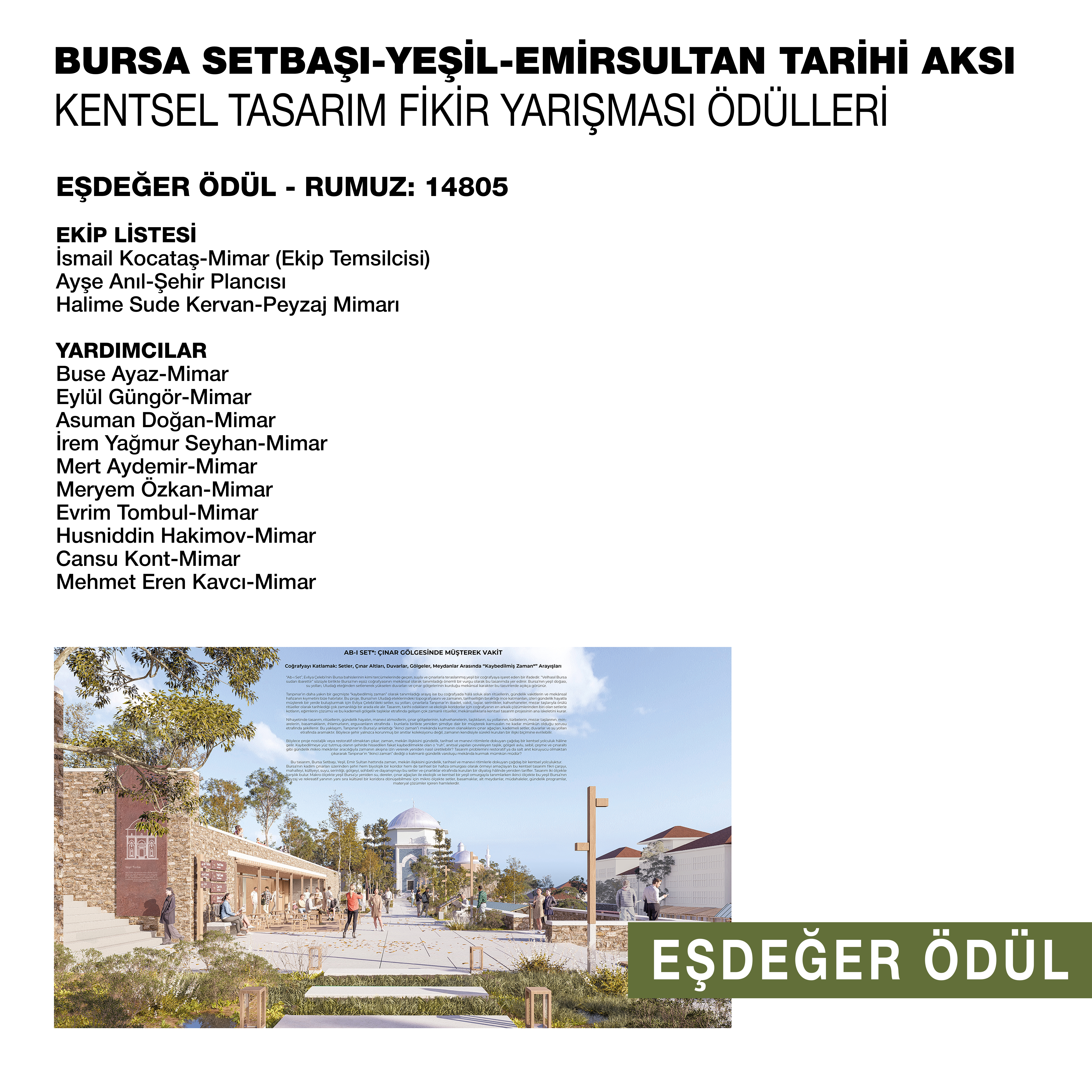 Ödül kazanan proje görseli